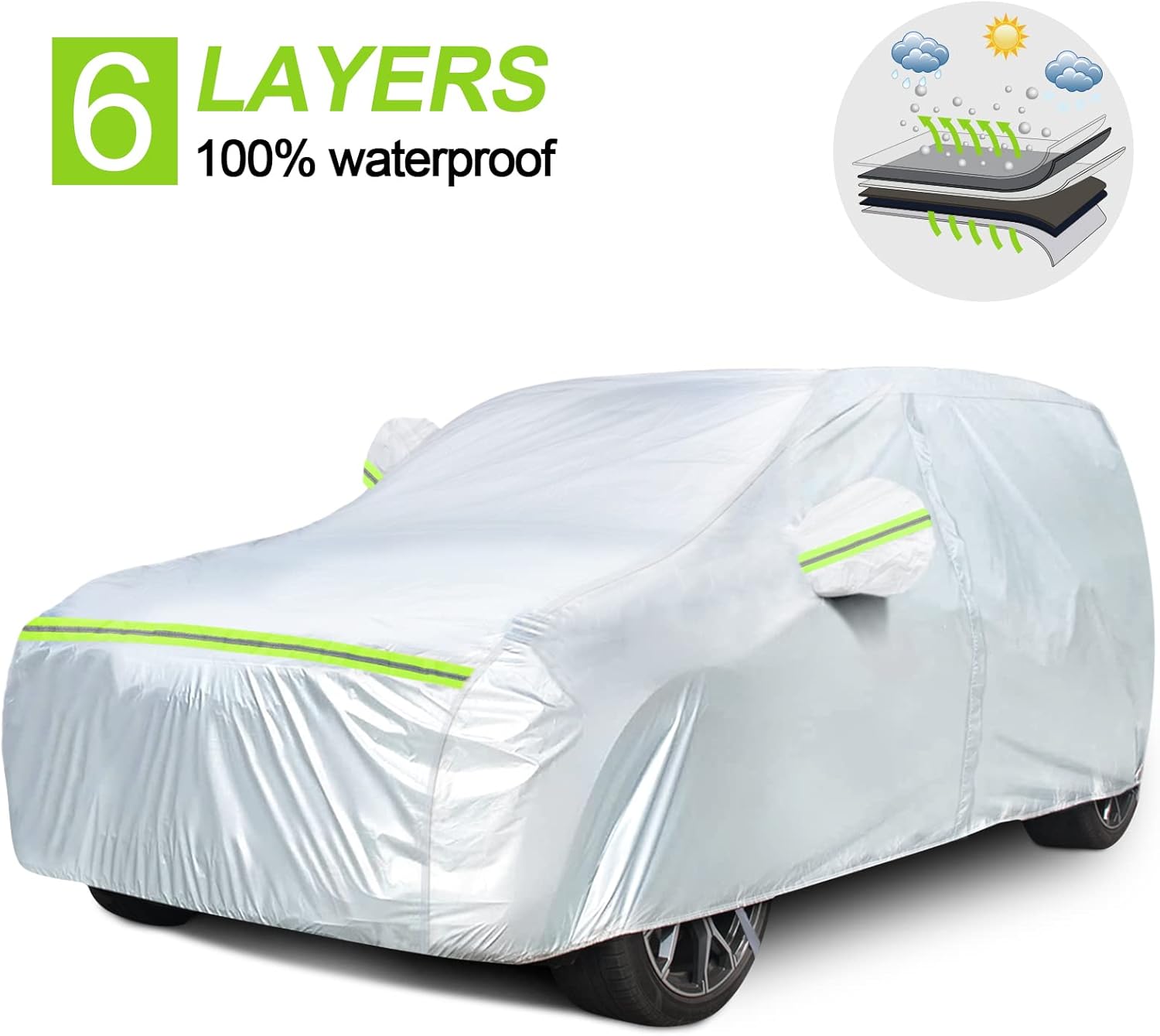 Waterproof All Weather Car Cover Z7849