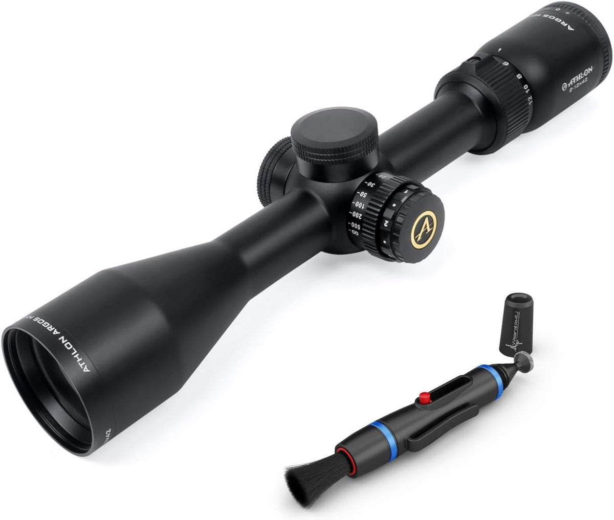 Athlon Argos HMR Riflescope with Lens Cleaning Pen Bundle O909