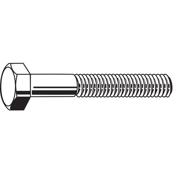 1/2 inch-13 Grade 5 Hex Head Cap Screw, Steel, Pk 130 M6984