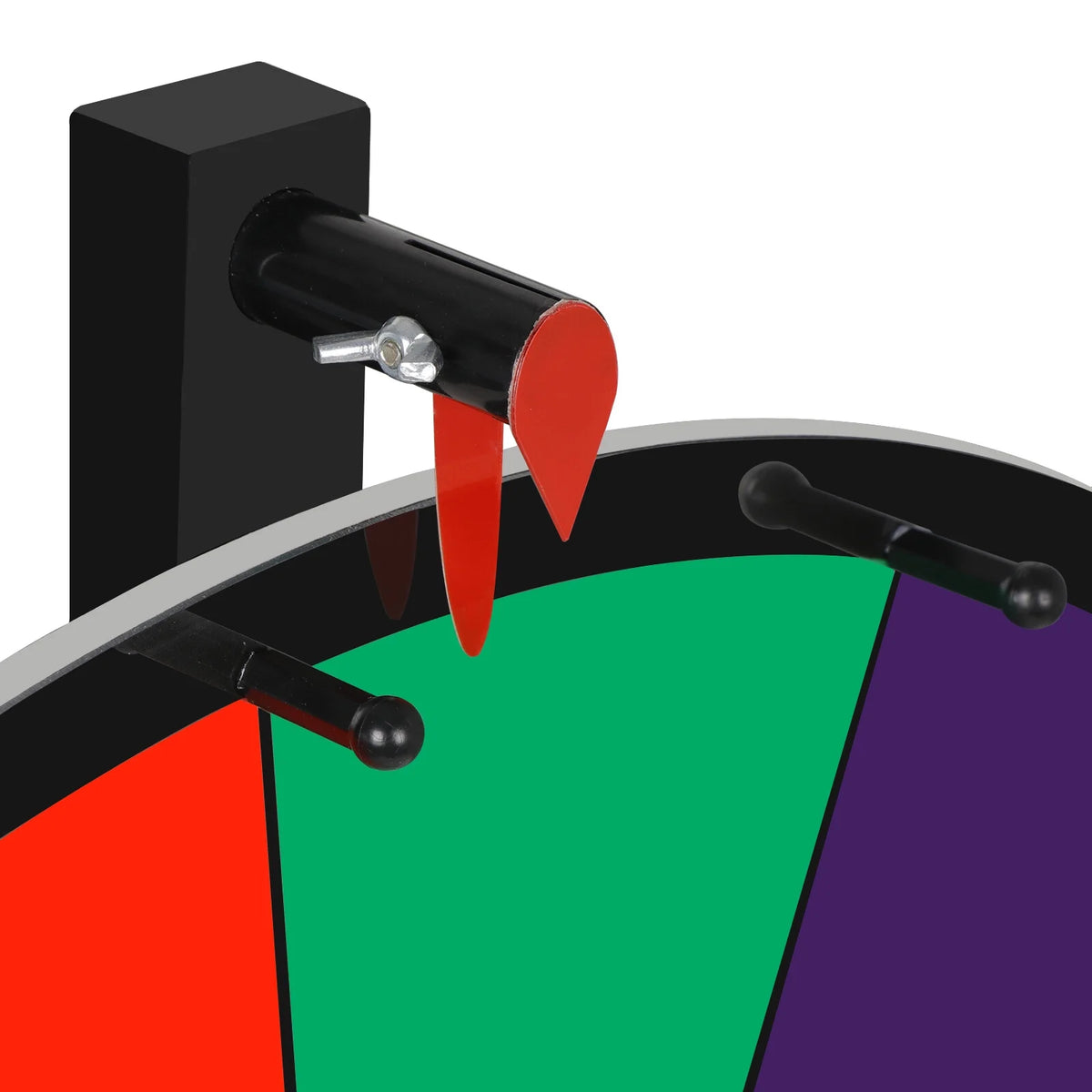 Red Tabletop Prize Wheel with 14 Slots D195