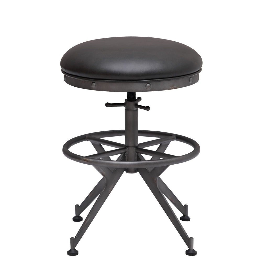 Charcoal Brown Desk Stool D71388