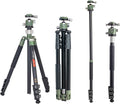 64 inches Aluminium 4-Section Camera Tripod Convertible to Monopod R26331