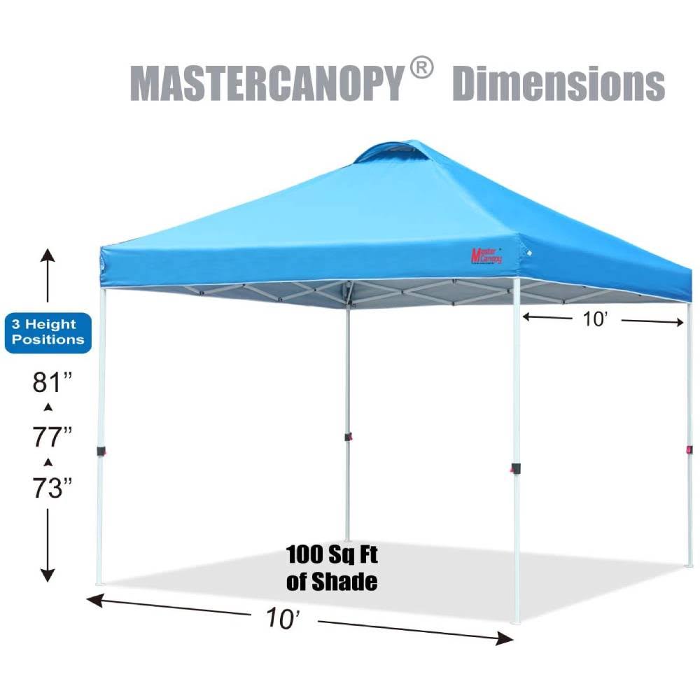 10x22 Pop-Up Canopy Tent with Wheeled Bag O73181