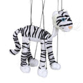 16 In. White Baby Tiger Marionette Puppet Y6580
