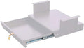 White Lockable Under-Desk Drawer Storage Organizer G724
