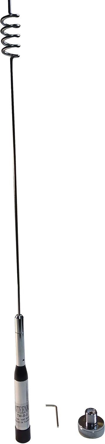 Ham Mobile Antenna with UHF Male Connector 144/440MHz VHF/UHF 2m/70cm 120W Pack of 2 T5932