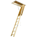10.2 ft. H x 22.5 In. W Wood Attic Ladder 250 lb. Capacity W500591