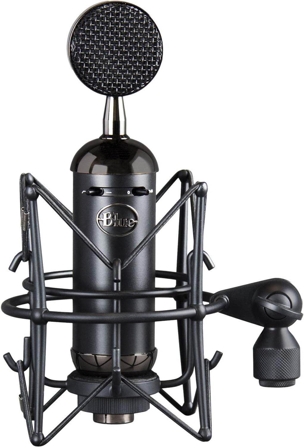 Blue Blackout XLR Condenser Microphone Bundle with Monitor Headphones, Pop Filter & XLR Cable Q71141