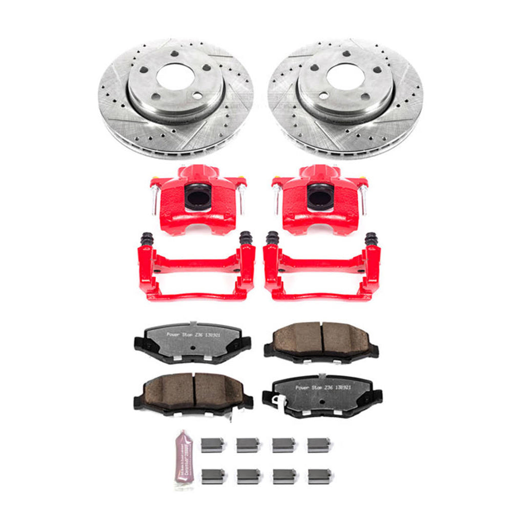 Front & Rear Z36 Truck and Tow Brake Kit with Calipers I3760