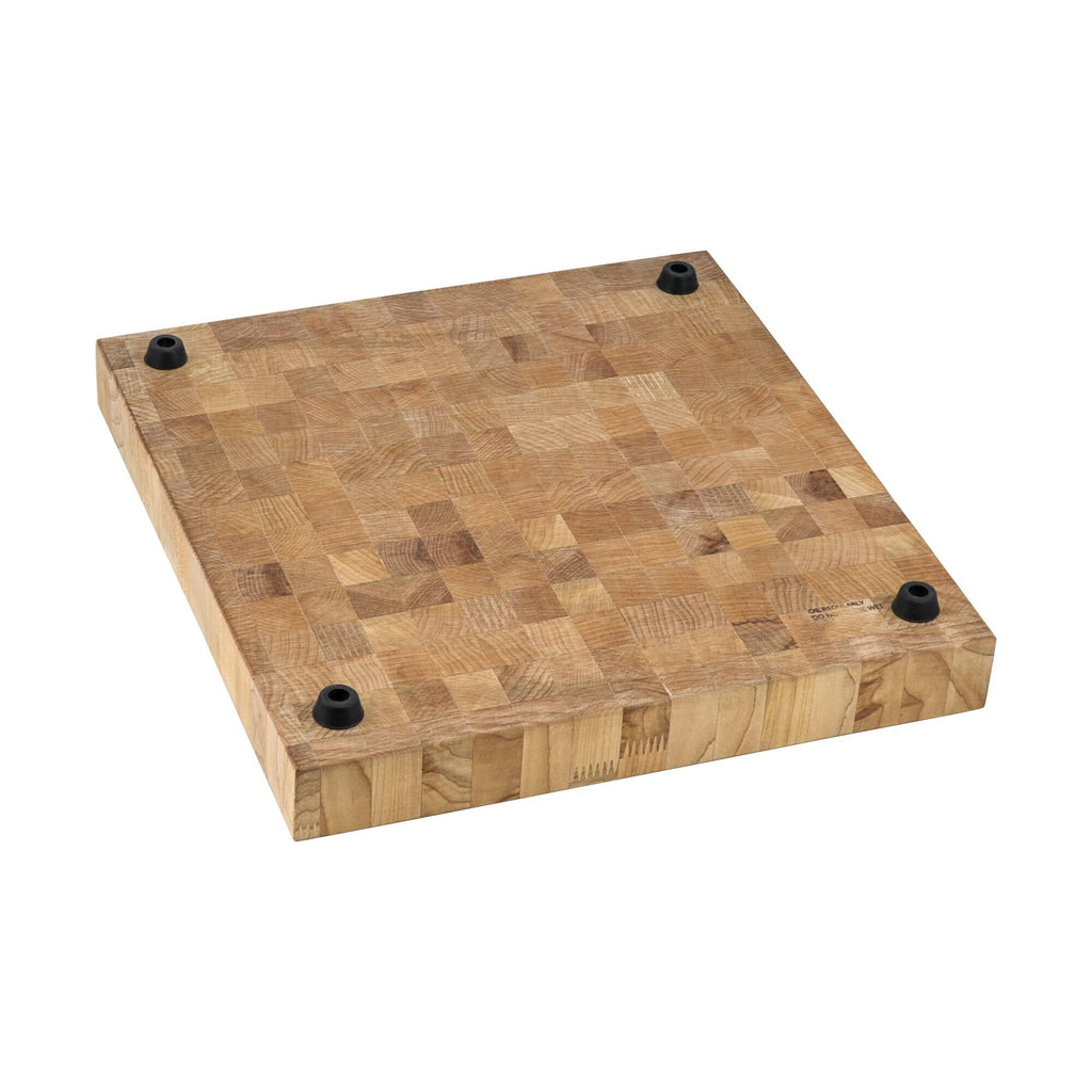 17 x 16 x 2 inch Thick End-Grain American Maple Solid Wood Cutting Board J104
