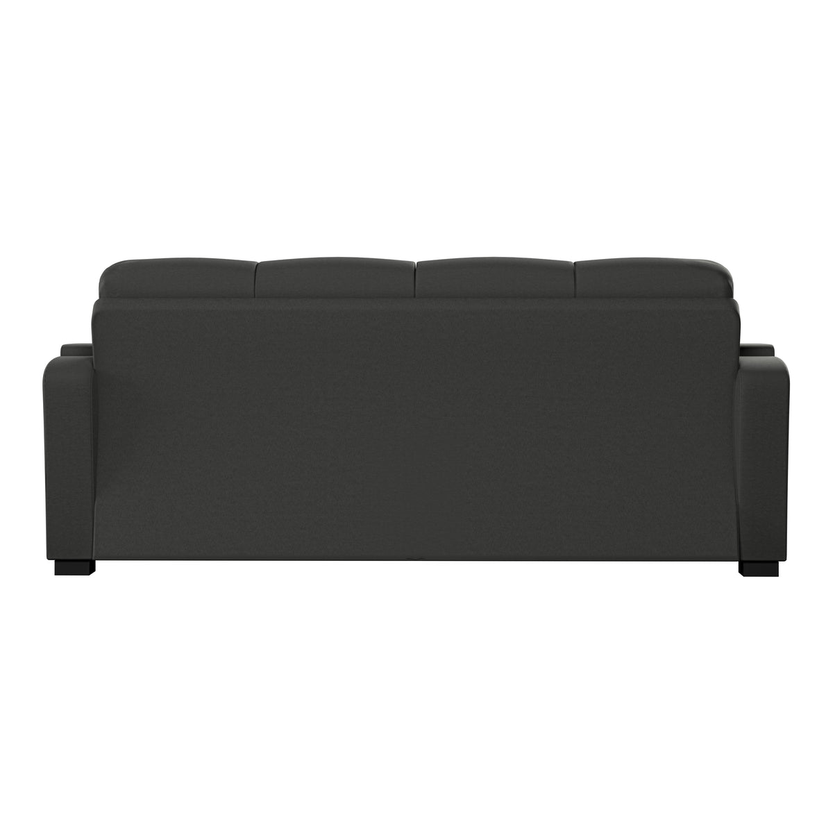 Gray Microfiber Storage Arm Convert-a-Couch U654677