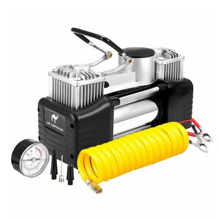 Portable 12V 150 PSI Double Cylinder Air Compressor Tire Inflator G712523