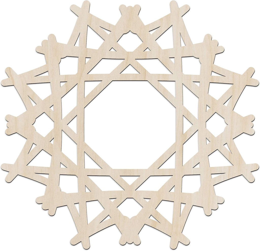 Mandala Wooden Wall Art, 11.4 X 11.4 X 0.1 R77917