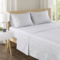 100% Cotton Percale 4 Piece Deep Pocket Sheets Z154005