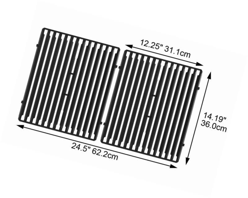 Cast Iron Cooking Grids S542290