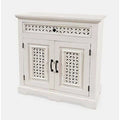 Antique White 2 Door Accent Cabinet J809734