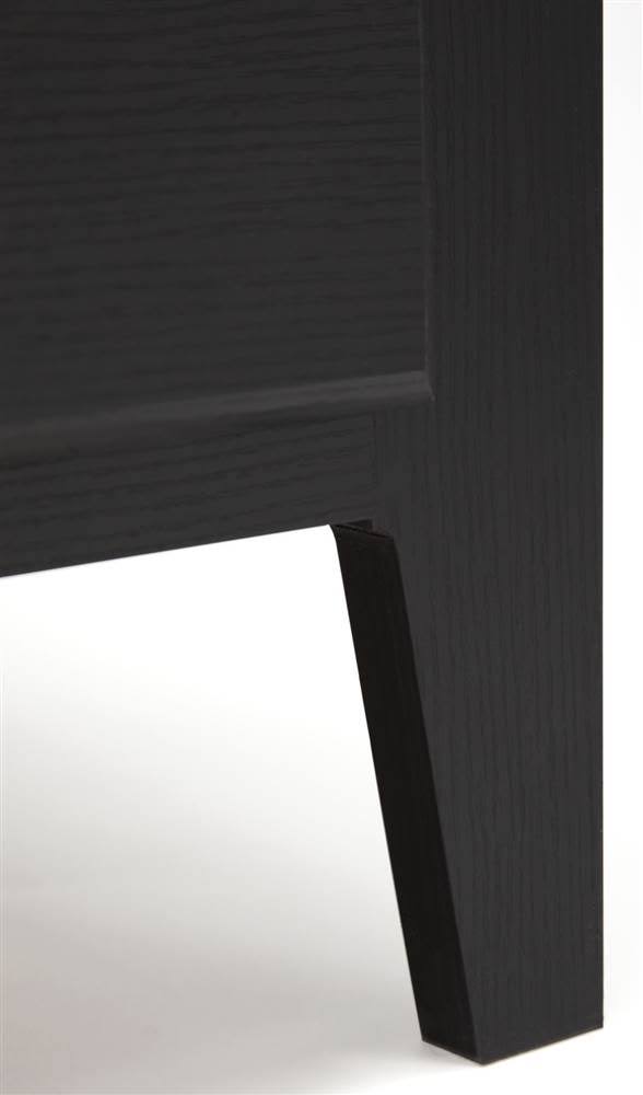 Black Lateral File Cabinet P19859