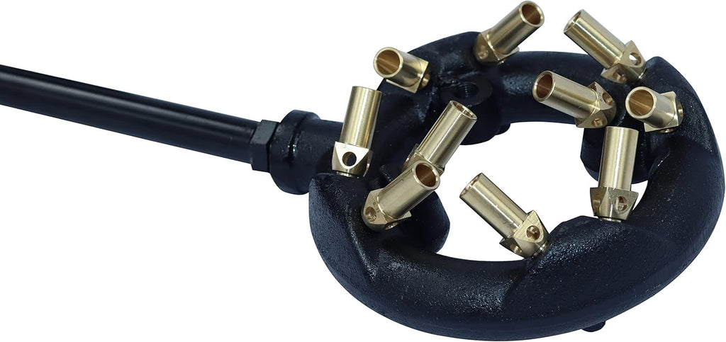 Cast Iron Burner Assembly with High Pressure Regulator and Hose, Pack of 2 Z718568