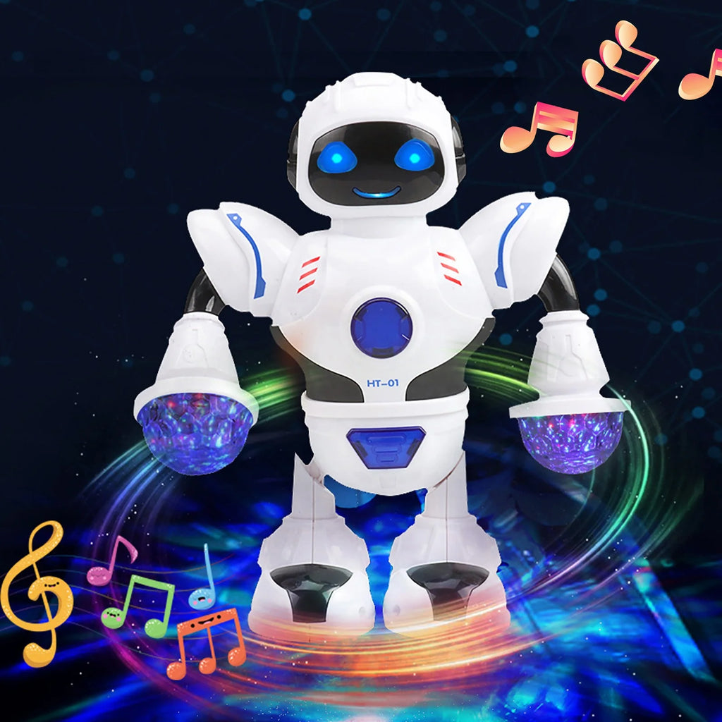 Electric Dancing Robot with Music and Light X5173