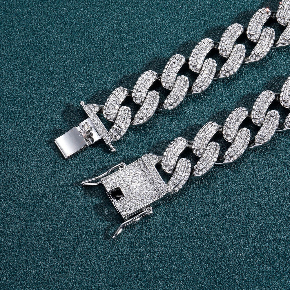 19mm Cuban Chain Necklace M404