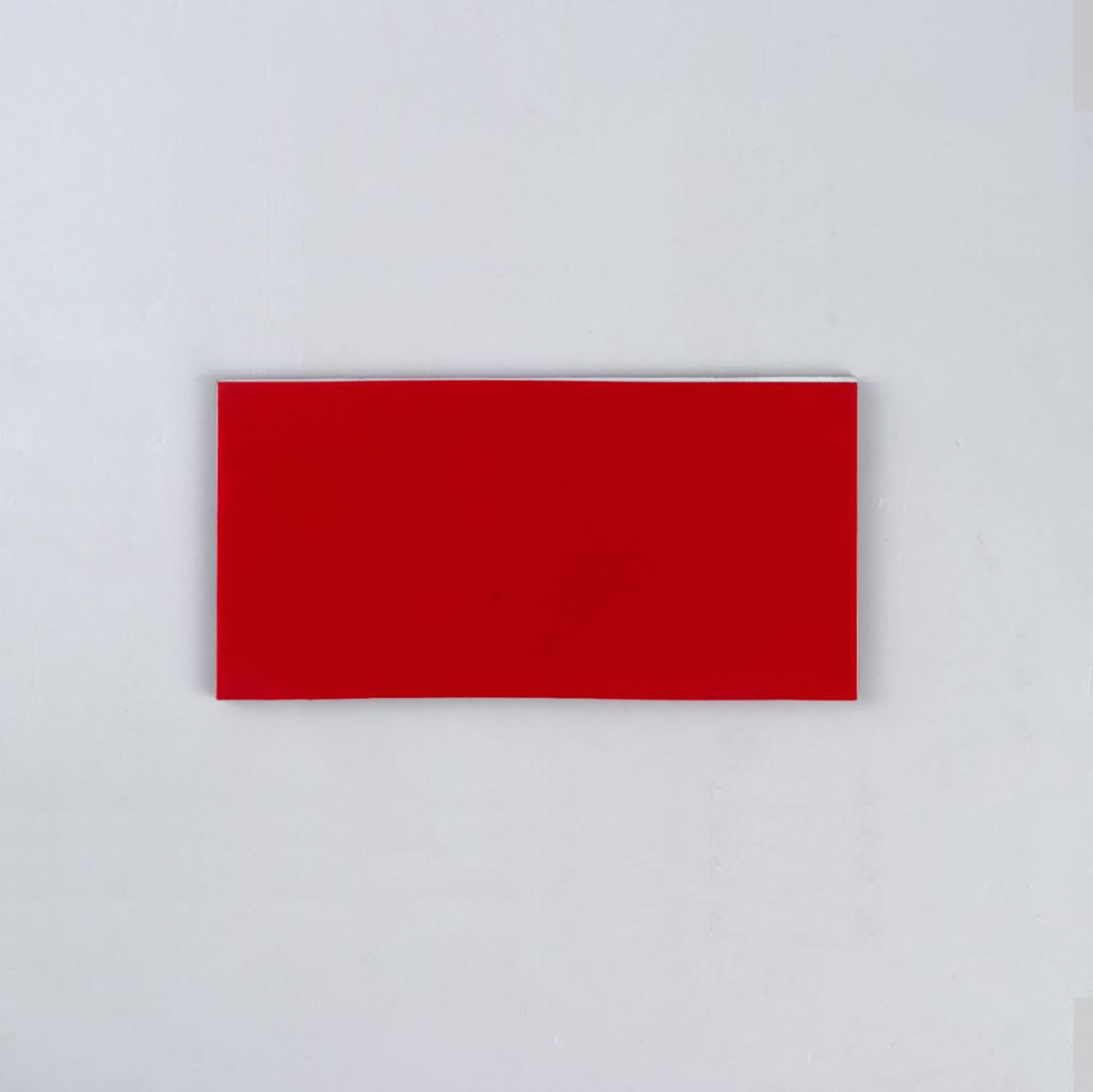 3x22 x 6x22 x 5mm Glass Peel & Stick Subway Tile - 8 Square Feet per Carton - Super White H218861