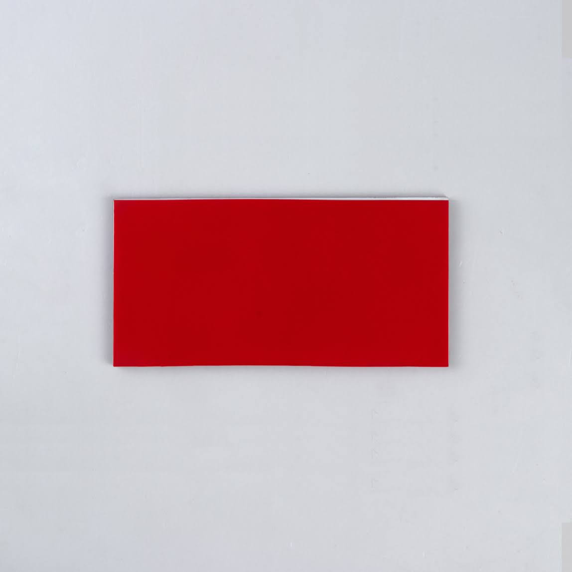 3x22 x 6x22 x 5mm Glass Peel & Stick Subway Tile - 8 Square Feet per Carton - Super White H218861