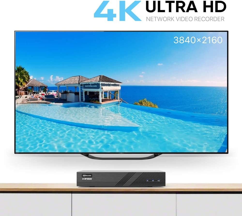 8 Channel 4K POE NVR Recorder F32128