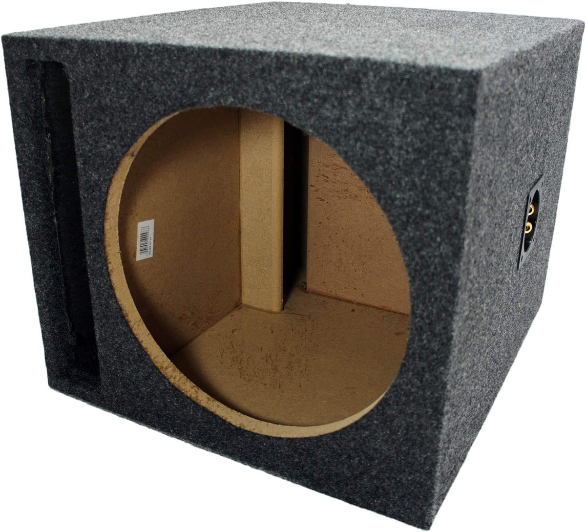 Single 12 Slotted S Port Loaded Sub Box Enclosure Z99059