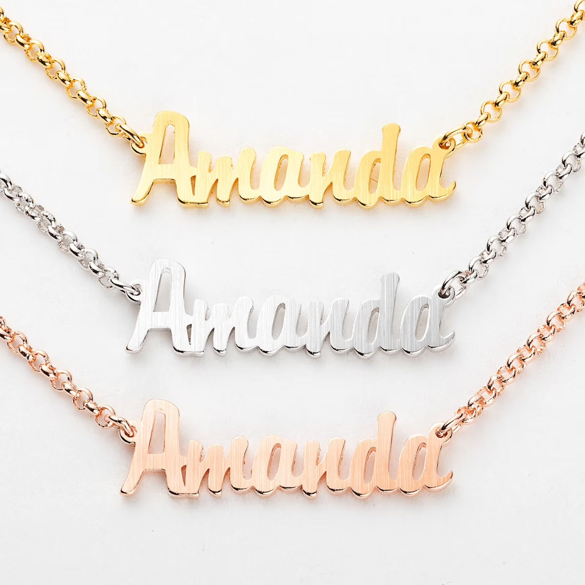 Mini Name Necklace L645
