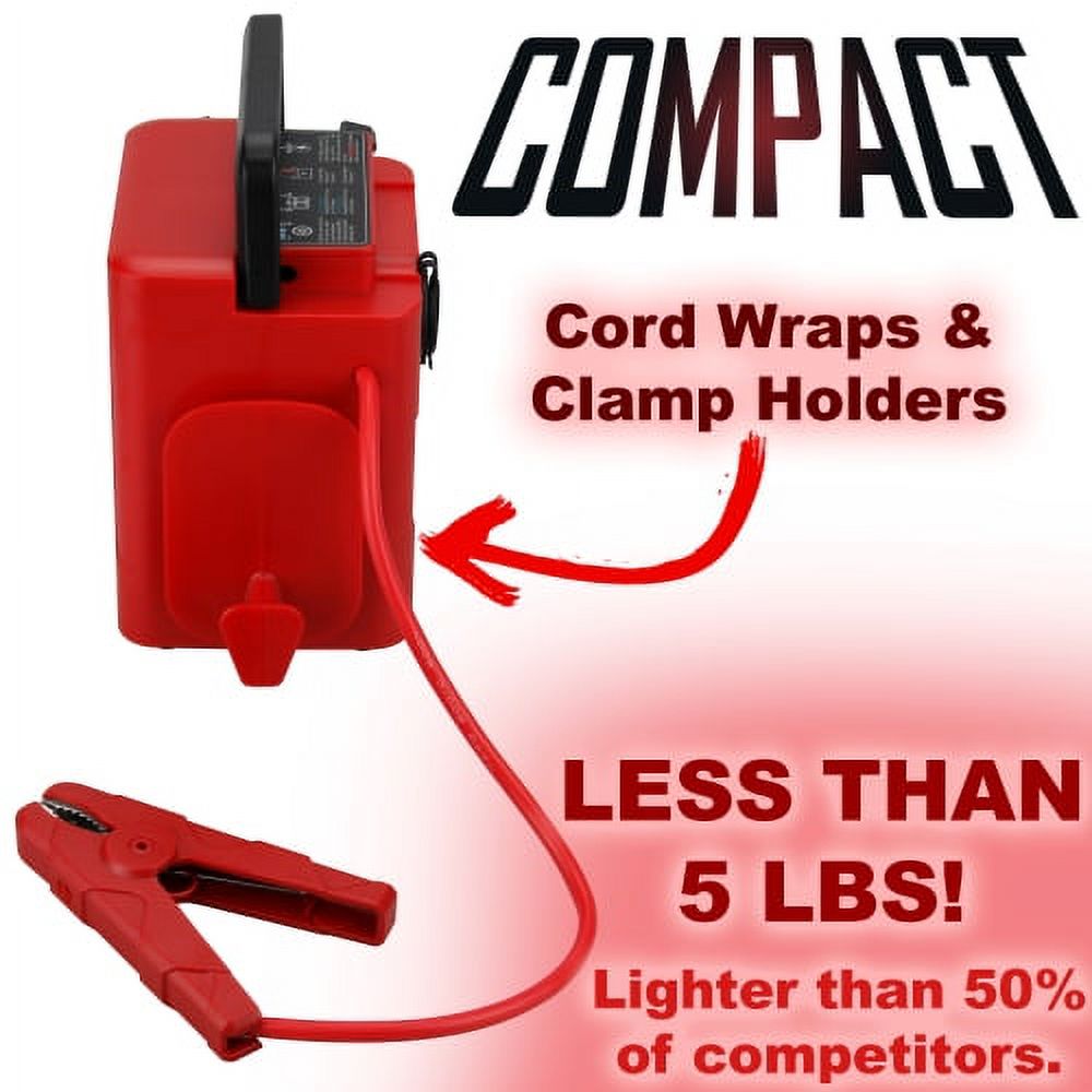 12 Volt Jump Starter with charging cord U58769
