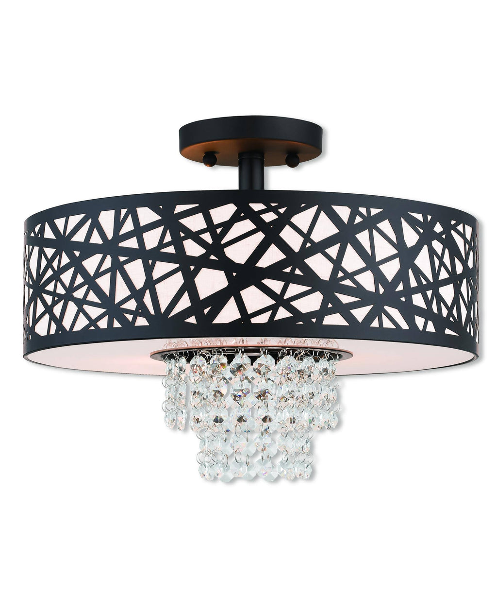 Bronze 3 Light Ceiling Mount P5804