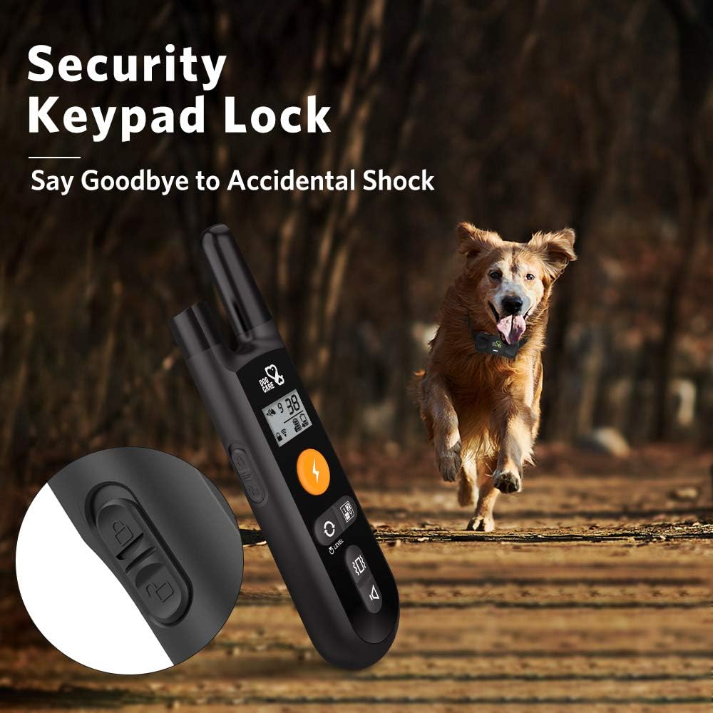 Rechargeable Dog Training Collar with Remote Pack of 2 C837424