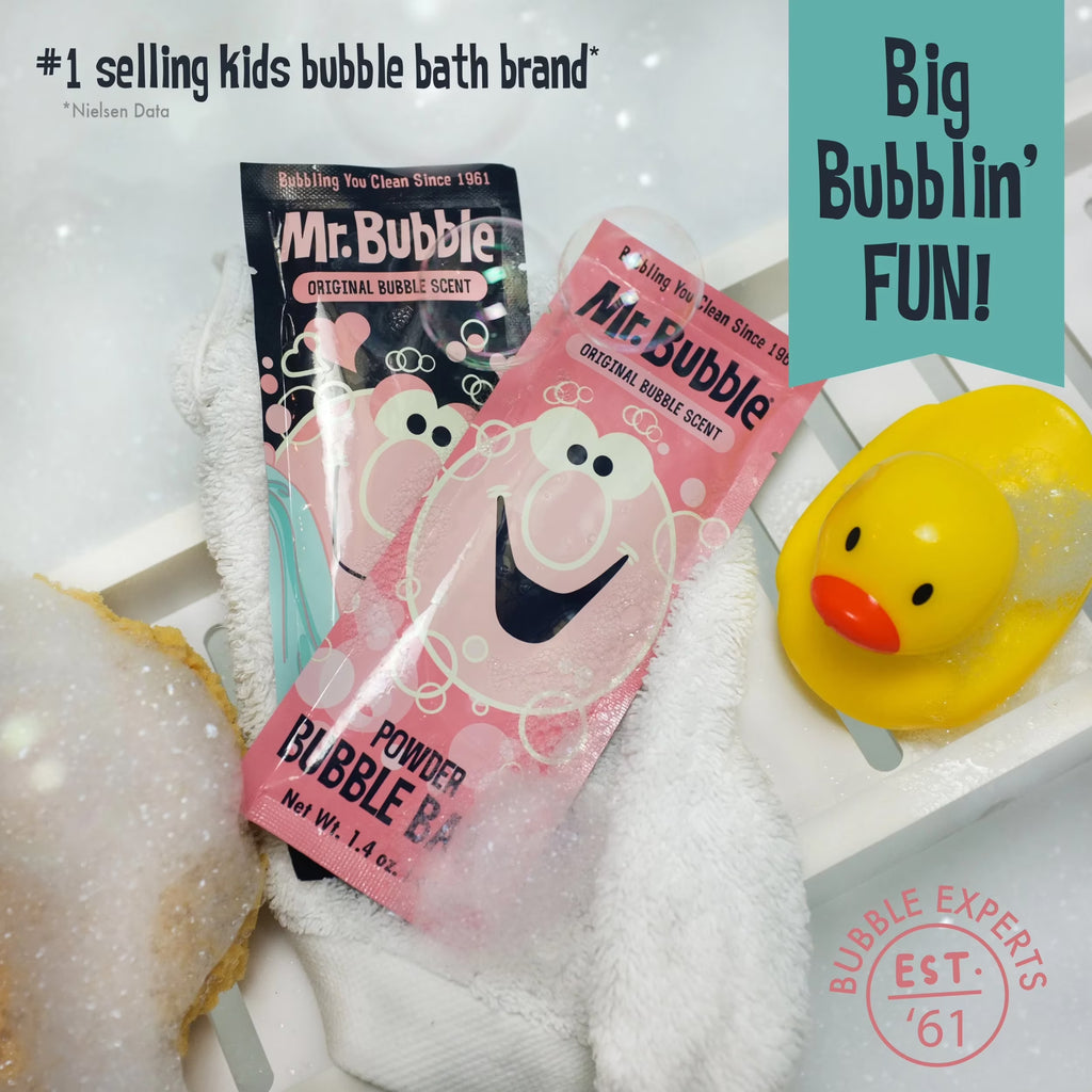 Bubble Bath Powder, Bubble Gum Scent, 1.4 oz Q822