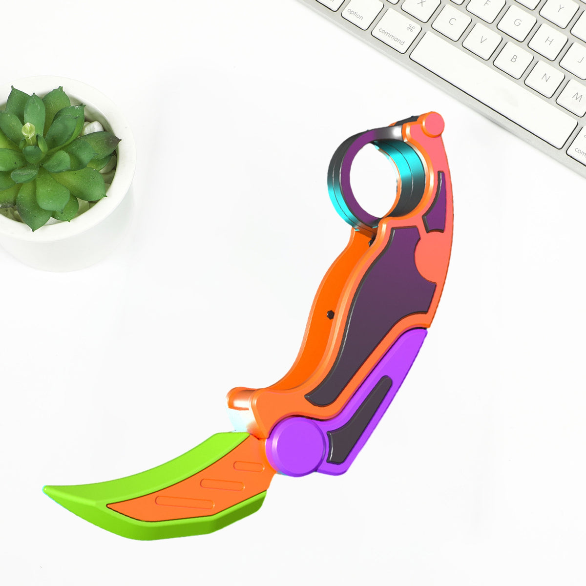 3d Gravity Plastic Cutter Fingertip Toy X58288
