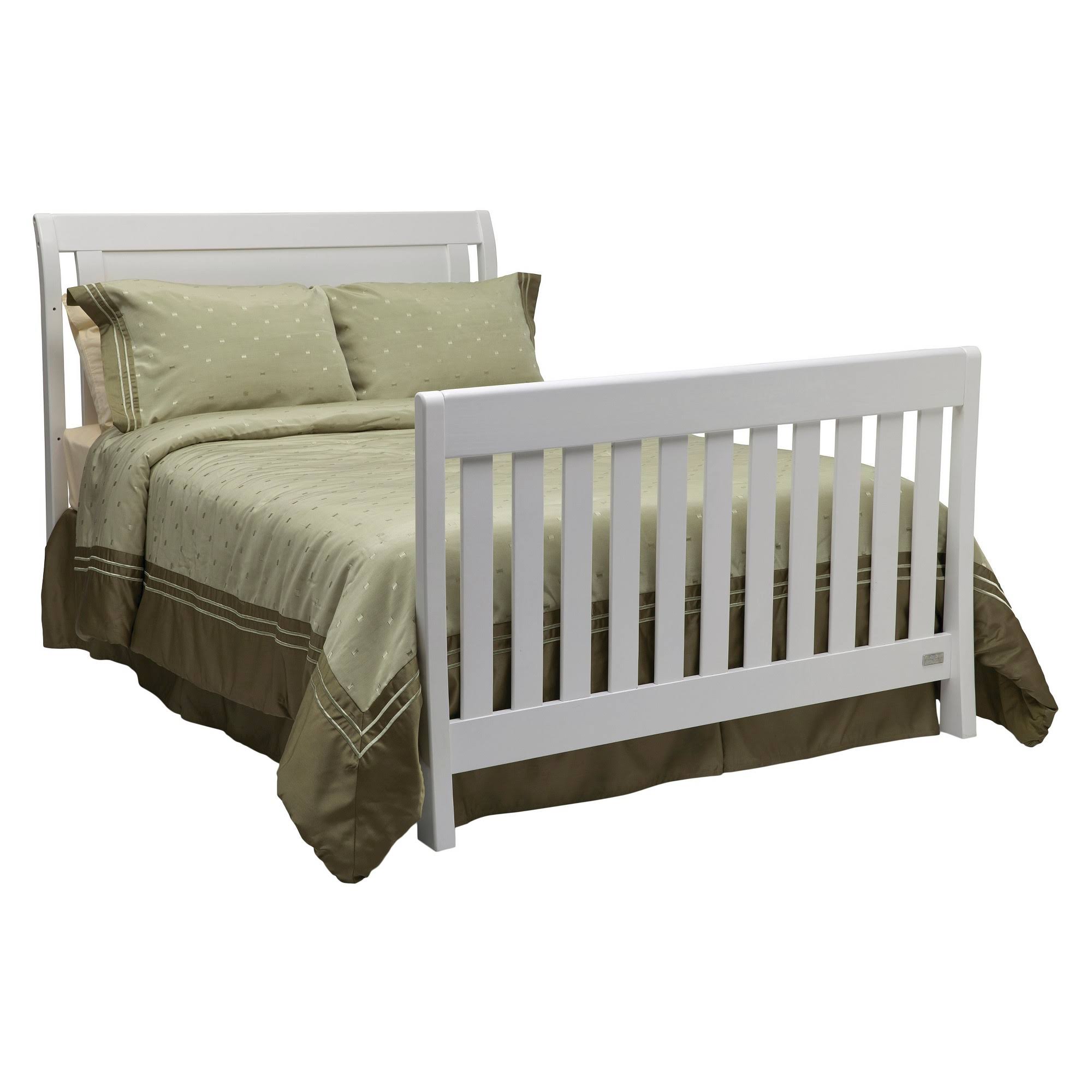 White Ambiance Crib V96201