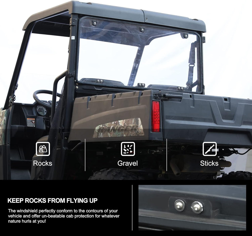 Rear Windshield for Polaris Ranger Midsize 570 500 I23685