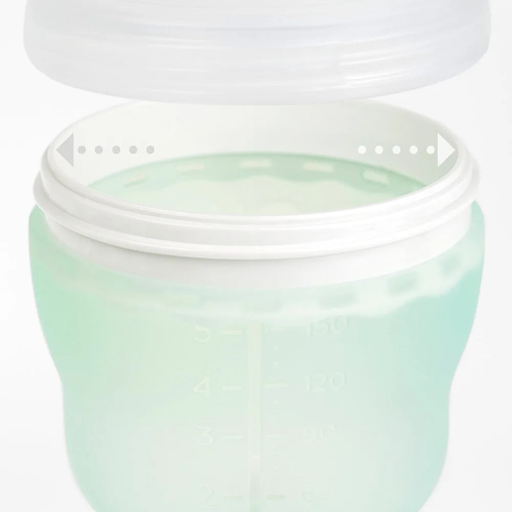 Silicone Baby Bottle 8oz 2-Pack D885273