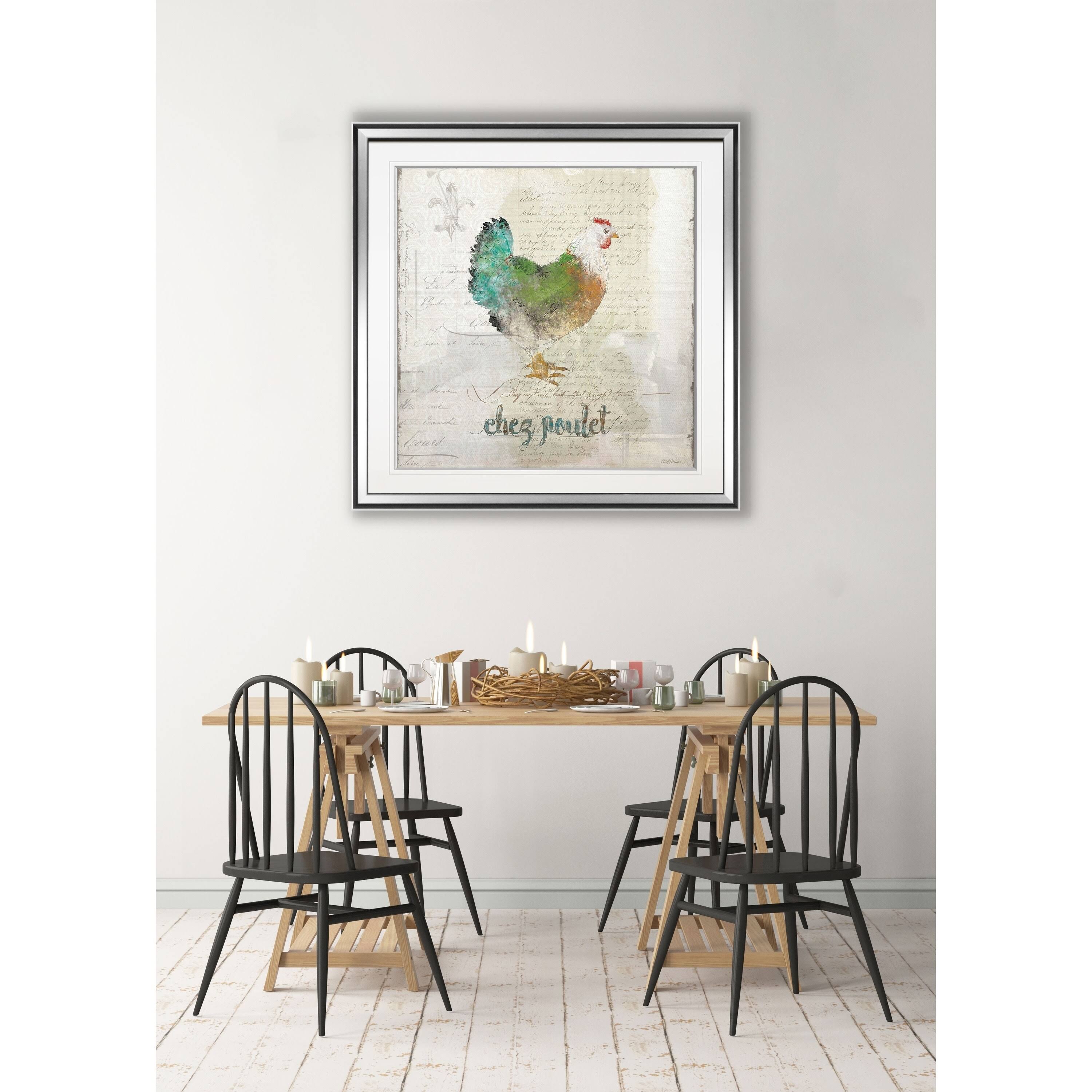 Framed Giclee Print 32 x 32 L62827