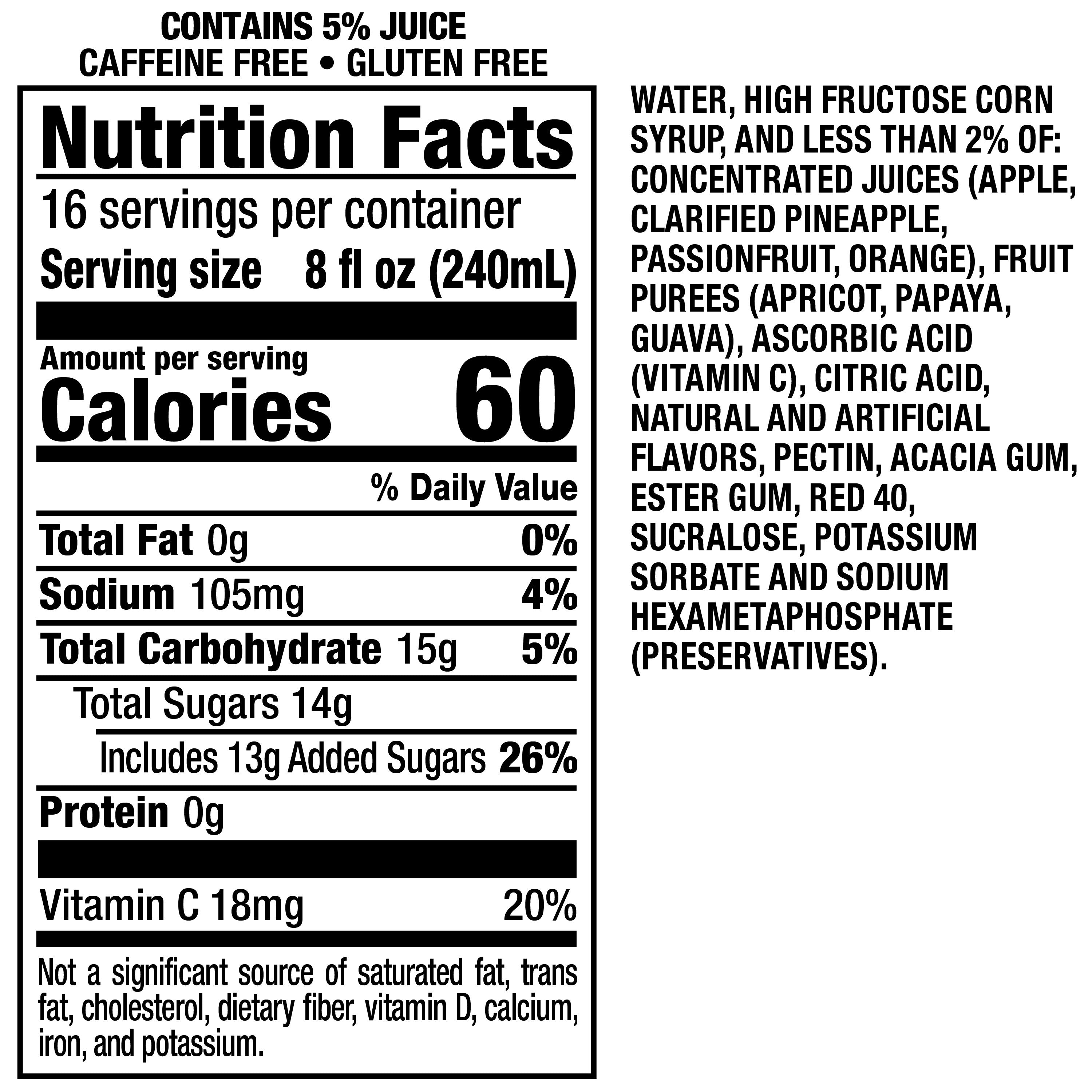 Watermelon Berry Boom Juice, 1 Gal, Bottle H436