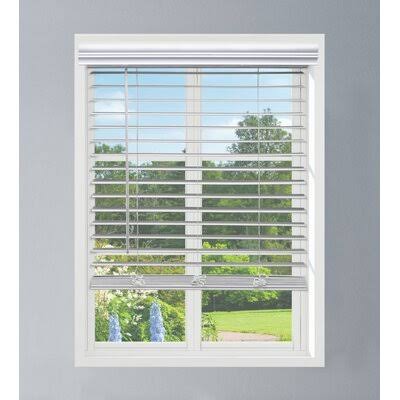 Cordless Faux Wood Blinds L583