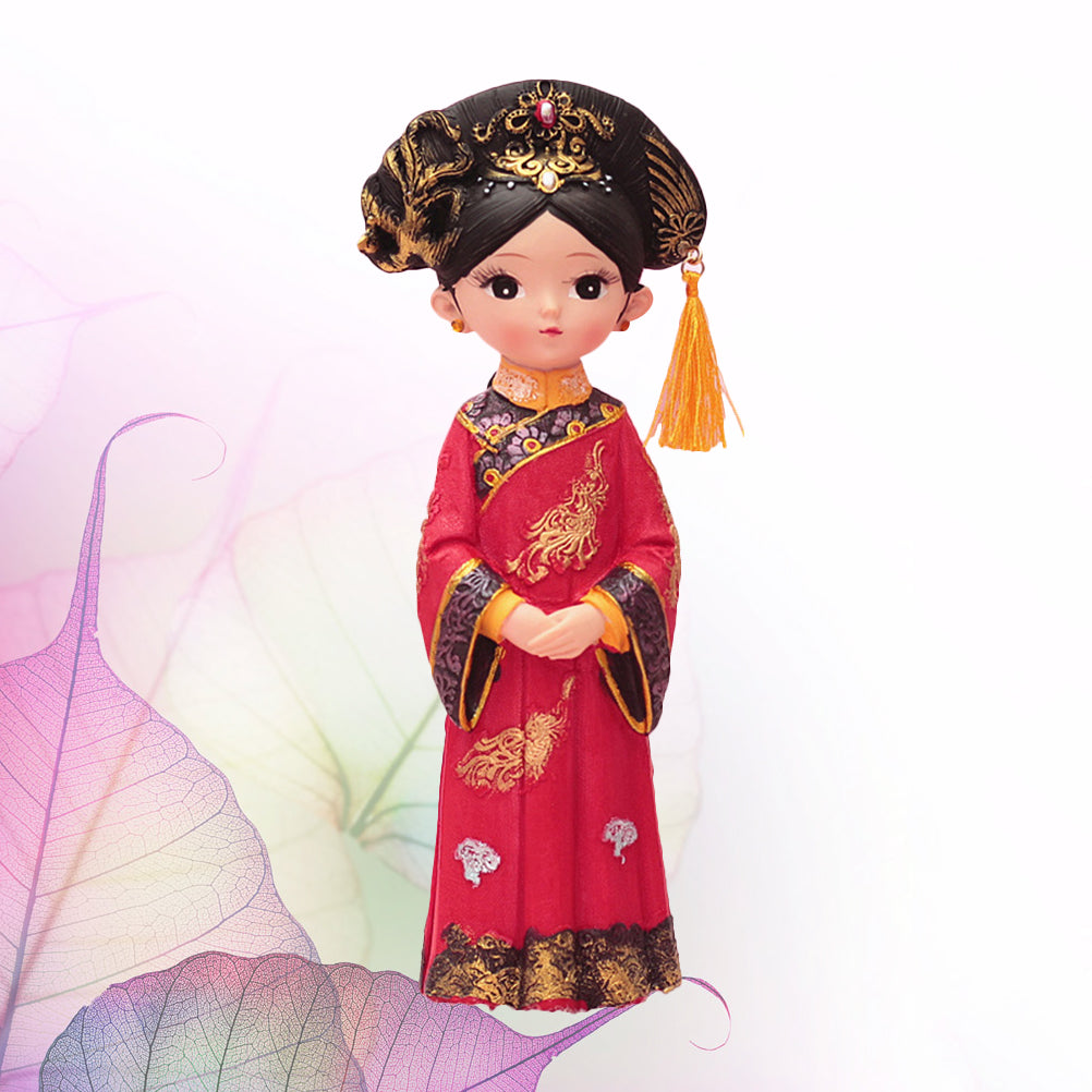 Resin Craft Doll Figurines Ornament W925206