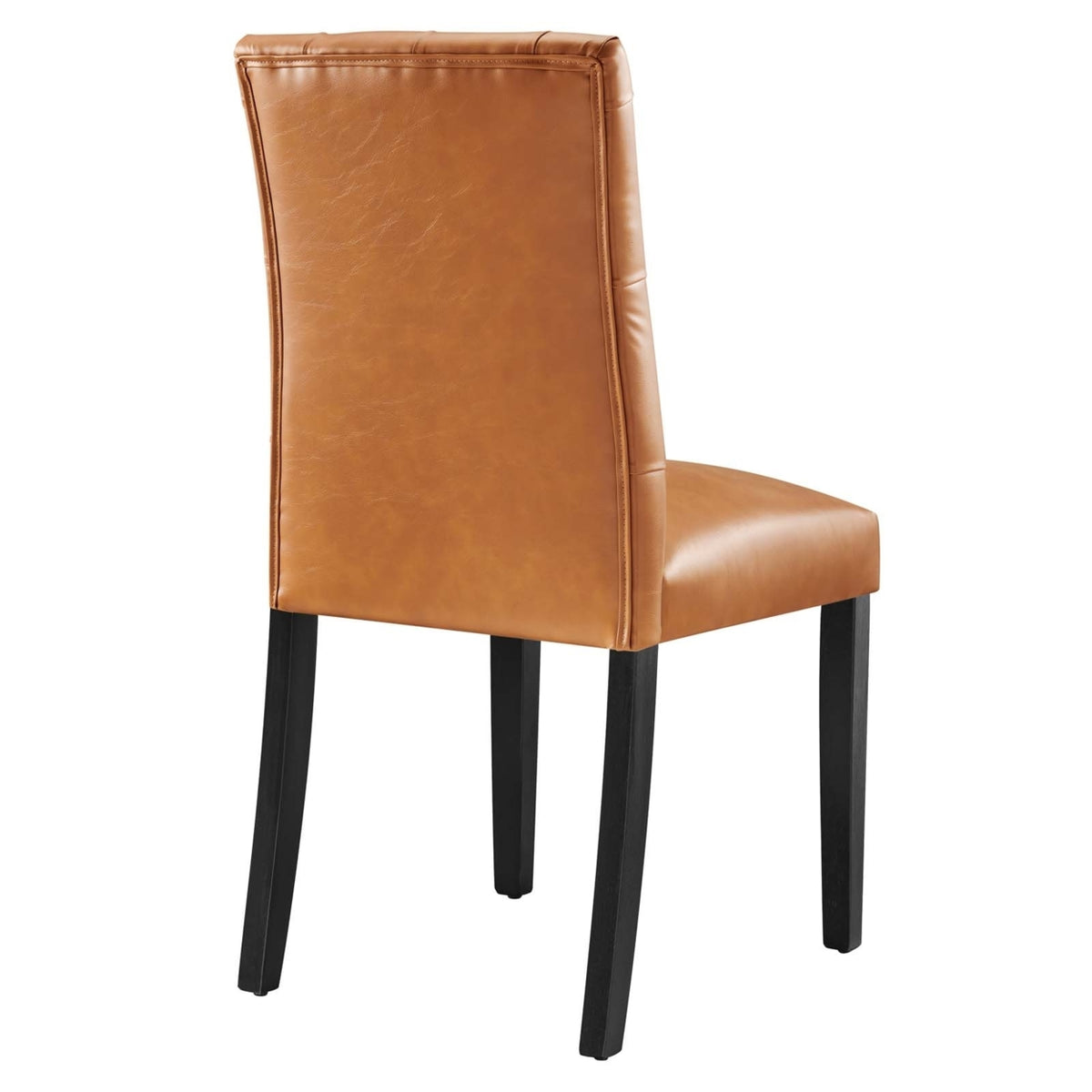 Tan Vegan Leather Dining Chair K312