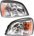 CarLights360: For Cadillac Deville Headlight 2004 2005 Pair Driver and Passenger Side | DOT Certified | GM2502240 + GM2503240 B417934
