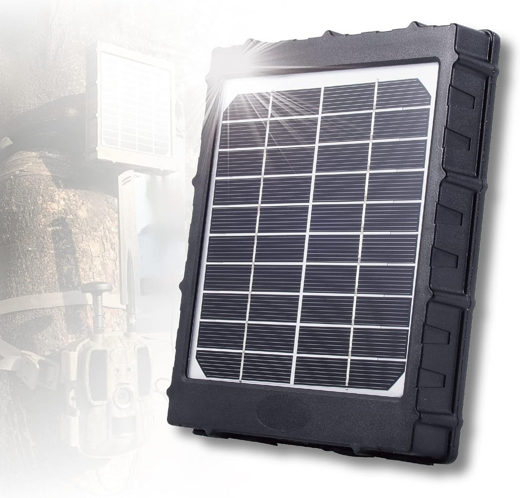 Solar Battery Charger Kit 12V/1.2A 9V/1.6A 6V/2.4A with 8000mAH Rechargeable Lithium Battery IP67 Waterproof Pack of 2 O580