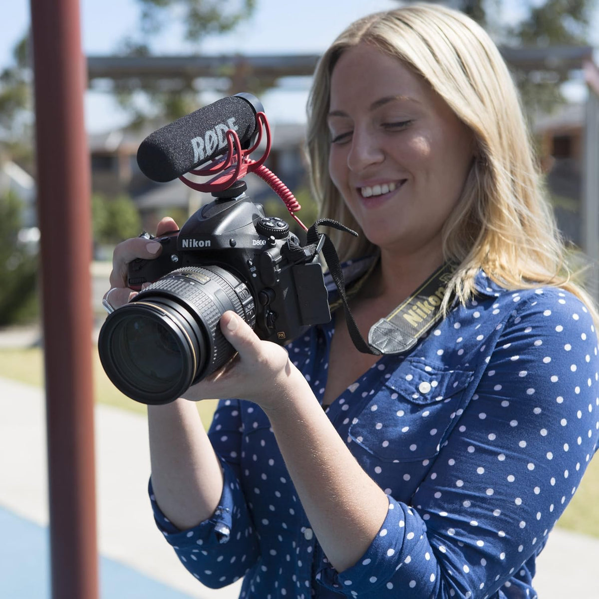 Lightweight On-Camera Microphone with Integrated Shockmount G1364