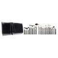 33 Pc Makeup Brush and Pouch Set K6429
