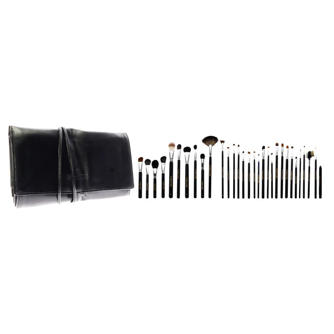 33 Pc Makeup Brush and Pouch Set K6429