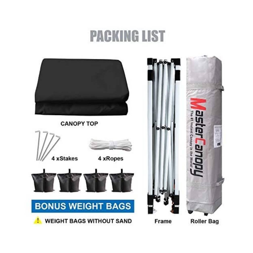 10x22 Pop-Up Canopy Tent with Wheeled Bag O73181