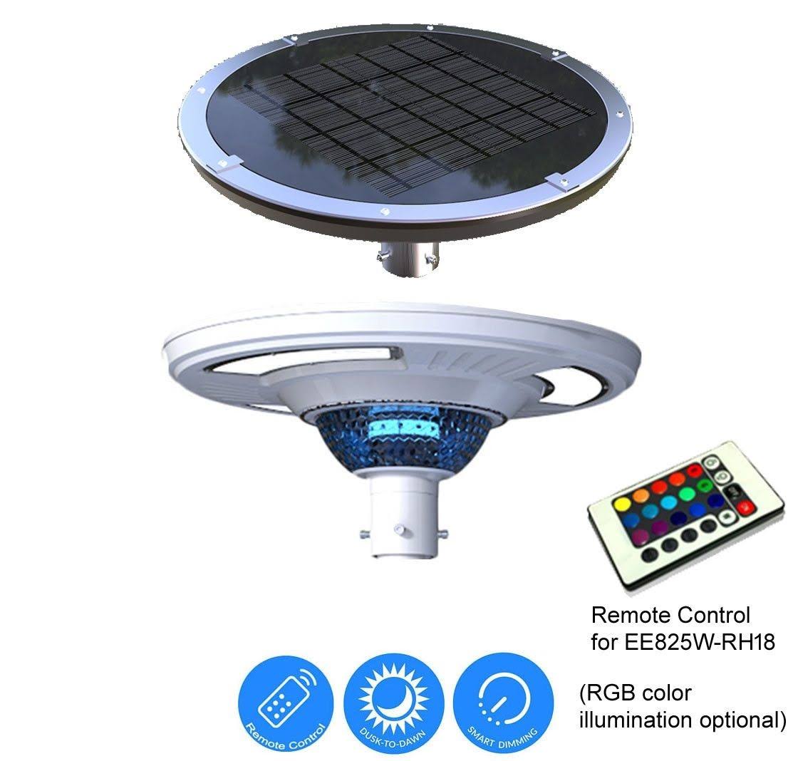 18W Round Solar Power Smart LED Street Light G68747