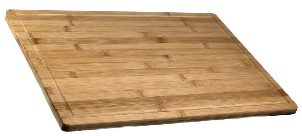 Organic Bamboo Cutting Board with Juice Groove M88931